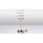 Trotineta, Lionelo, Jessy, Ultrapliabila, Pana la 50 Kg, Cu design ergonomic, Cu lumini LED, 56 x 26 x 67-82 cm, 3 ani+, Roz - 13