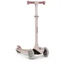 Trotineta, Lionelo, Jessy, Ultrapliabila, Pana la 50 Kg, Cu design ergonomic, Cu lumini LED, 56 x 26 x 67-82 cm, 3 ani+, Roz - 3