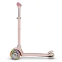 Trotineta, Lionelo, Jessy, Ultrapliabila, Pana la 50 Kg, Cu design ergonomic, Cu lumini LED, 56 x 26 x 67-82 cm, 3 ani+, Roz - 4