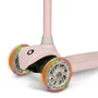 Trotineta, Lionelo, Jessy, Ultrapliabila, Pana la 50 Kg, Cu design ergonomic, Cu lumini LED, 56 x 26 x 67-82 cm, 3 ani+, Roz - 9