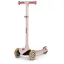Trotineta, Lionelo, Jessy, Ultrapliabila, Pana la 50 Kg, Cu design ergonomic, Cu lumini LED, 56 x 26 x 67-82 cm, 3 ani+, Roz - 1