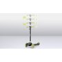 Trotineta, Lionelo, Jessy, Ultrapliabila, Pana la 50 Kg, Cu design ergonomic, Cu lumini LED, 56 x 26 x 67-82 cm, 3 ani+, Verde - 15