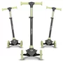 Trotineta, Lionelo, Jessy, Ultrapliabila, Pana la 50 Kg, Cu design ergonomic, Cu lumini LED, 56 x 26 x 67-82 cm, 3 ani+, Verde - 8