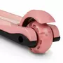 Trotineta, Lionelo, Timy, Copii, Ultrapliabila, Pana la 50 Kg, Cu design ergonomic, Cu lumini LED, 26 5 x 60 x 64-76 cm, 3 ani+, Roz - 15