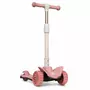 Trotineta, Lionelo, Timy, Copii, Ultrapliabila, Pana la 50 Kg, Cu design ergonomic, Cu lumini LED, 26 5 x 60 x 64-76 cm, 3 ani+, Roz - 5