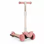 Trotineta, Lionelo, Timy, Copii, Ultrapliabila, Pana la 50 Kg, Cu design ergonomic, Cu lumini LED, 26 5 x 60 x 64-76 cm, 3 ani+, Roz - 6