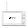 Videofon, Lionelo, Babyline 8.3, Cu termometru, Cu melodii, Comunicare in 2 sensuri, Rotire 360 grade, Alb - 19