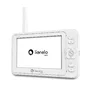 Videofon, Lionelo, Babyline 8.3, Cu termometru, Cu melodii, Comunicare in 2 sensuri, Rotire 360 grade, Alb - 21