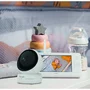 Videofon, Lionelo, Babyline 8.3, Cu termometru, Cu melodii, Comunicare in 2 sensuri, Rotire 360 grade, Alb - 3