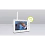 Videofon, Lionelo, Babyline 8.3, Cu termometru, Cu melodii, Comunicare in 2 sensuri, Rotire 360 grade, Alb - 30