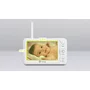 Videofon, Lionelo, Babyline 8.3, Cu termometru, Cu melodii, Comunicare in 2 sensuri, Rotire 360 grade, Alb - 33