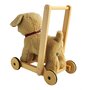 Little Bird Told Me - Dexter Dog Walker, Push Along  Ride On Toy pentru copii de peste 1 an, Golden Labrador Caine Pufos pentru copii mici, Cadru robust din lemn, Scaun captusit - 8