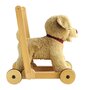Little Bird Told Me - Dexter Dog Walker, Push Along  Ride On Toy pentru copii de peste 1 an, Golden Labrador Caine Pufos pentru copii mici, Cadru robust din lemn, Scaun captusit - 9