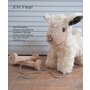Little Bird Told Me - Lambert Sheep Pull Along Toy cu roti detasabile, pentru copii - 9