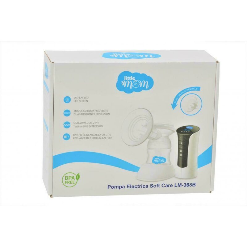 Little mom - pompa de san electrica cu acumulator soft care