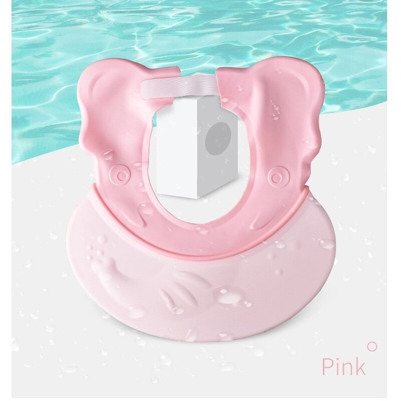 Little mom - protectie baita pentru ochi si urechi elephant pink
