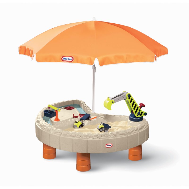 Little tikes masuta pentru nisip si apa cu utilaje