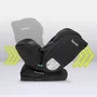 Scaun auto, Lionelo, Bastiaan i-Size, 4 in 1, Protectie laterala, Cu spatar inclinabil in 4 pozitii, Cu tetiera reglabila in 7 pozitii, Rotire 360 grade, Top Tether, 0-36 Kg, 40-150 cm, Cu Isofix, Conform cu ECE R129/03, Gri - 25