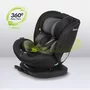 Scaun auto, Lionelo, Bastiaan i-Size, 4 in 1, Protectie laterala, Cu spatar inclinabil in 4 pozitii, Cu tetiera reglabila in 7 pozitii, Rotire 360 grade, Top Tether, 0-36 Kg, 40-150 cm, Cu Isofix, Conform cu ECE R129/03, Gri - 5