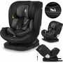 Scaun auto, Lionelo, Bastiaan i-Size, 4 in 1, Protectie laterala, Cu spatar inclinabil in 4 pozitii, Cu tetiera reglabila in 7 pozitii, Rotire 360 grade, Top Tether, 0-36 Kg, 40-150 cm, Cu Isofix, Conform cu ECE R129/03, Gri - 4