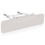 Bariera de protectie pentru pat, Lionelo, Lora XL, Pliabila, Sistem de blocare StandSafe, Geanta de transport inclusa, 150x46 cm, Conform cu BS 7972:2001+A1:2009, Bej - 8