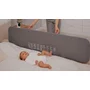 Bariera de protectie pentru pat, Lionelo, Lora XL, Pliabila, Sistem de blocare StandSafe, Geanta de transport inclusa, 150x46 cm, Conform cu BS 7972:2001+A1:2009, Bej - 15