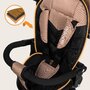 Tricicleta copii, Lionelo, Tris Plus, Ultrapliabila, Multifunctionala, Pana la 25 kg, Inclinare spatar in fata si in spate, Suport picioare, Control al directiei, Scaun reversibil, Rotire 360 grade, Conform cu EN71, 9 luni-5 ani, Bej - 38
