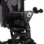 Tricicleta copii, Lionelo, Tris Plus, Ultrapliabila, Multifunctionala, Pana la 25 kg, Inclinare spatar in fata si in spate, Suport picioare, Control al directiei, Scaun reversibil, Rotire 360 grade, Conform cu EN71, 9 luni-5 ani, Gri - 14