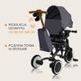 Tricicleta copii, Lionelo, Tris Plus, Ultrapliabila, Multifunctionala, Pana la 25 kg, Inclinare spatar in fata si in spate, Suport picioare, Control al directiei, Scaun reversibil, Rotire 360 grade, Conform cu EN71, 9 luni-5 ani, Gri - 33