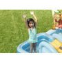 Loc de joaca acvatic mare pentru copii, Piscina cu Tobogan, Fantana Arteziana, 5 bile, Arcada, Intex, 257 x 216 cm, Multicolor - 3