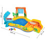 Loc de joaca acvatic pentru copii, Piscina cu Tobogan, Fantana Arteziana, Arcada, Perdea, Bile, Intex, 249 x 191 cm, Multicolor - 3