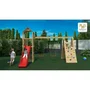 Fungoo - Loc de joaca din lemn  FLEPPI cu 2 leagane si catarator 04630PK - 2
