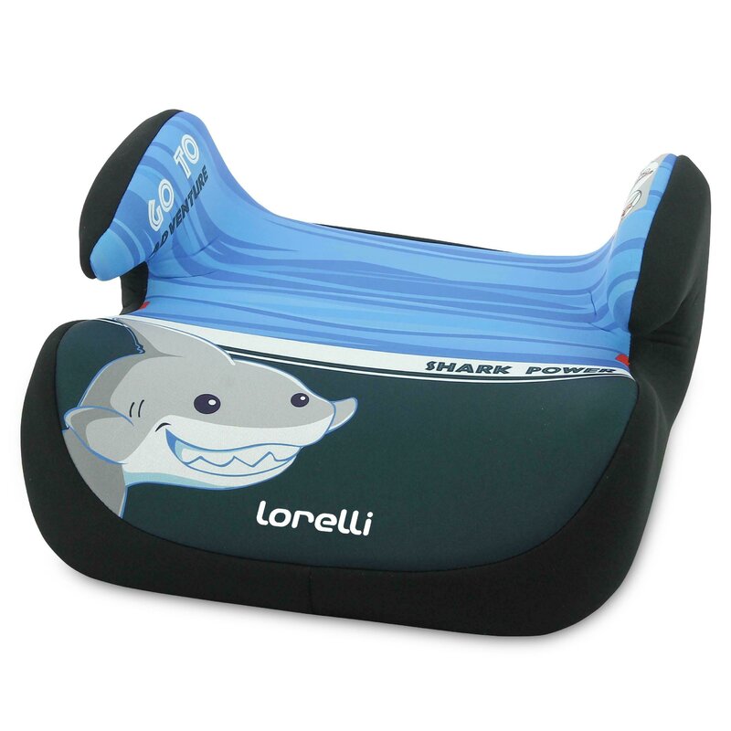 Lorelli - inaltator auto topo comfort, 15-36 kg, albastru/negru