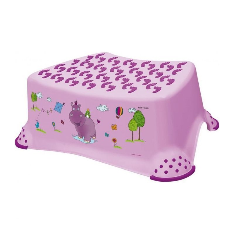 Lorelli - Inaltator baie antiderapant Hippo, Lilac