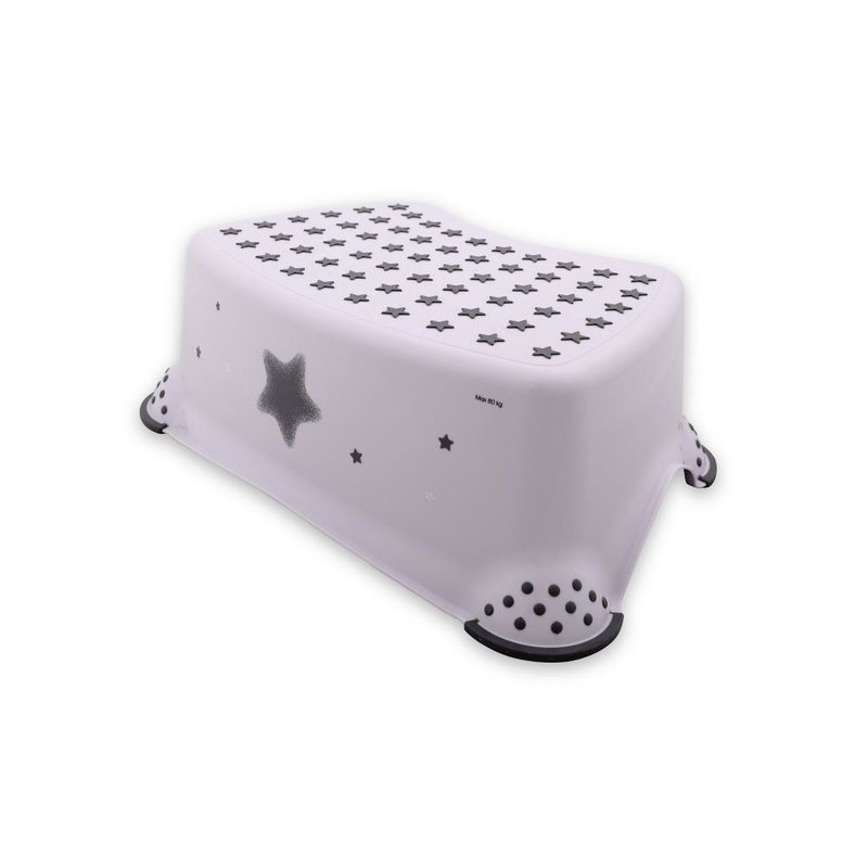 Lorelli - Inaltator de baie antiderapant Stars , White