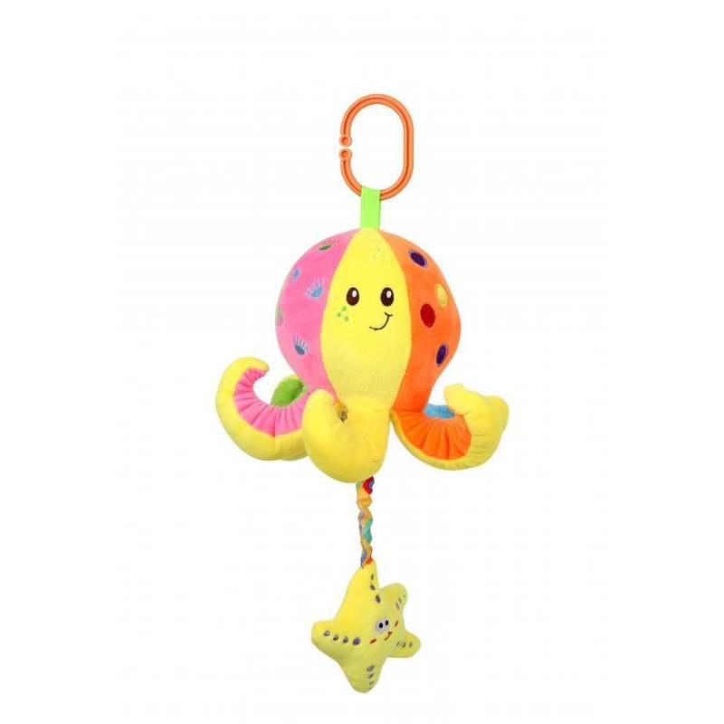 Lorelli - jucarie muzicala din plus, octopus, 32 cm