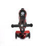 Lorelli Junior - Trotineta Smart Cu 3 roti, Cu sezut Fire, Rosu, Resigilat - 4