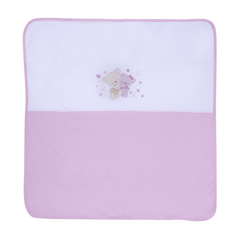 Lorelli Paturica Bumbac 90x90 cm ZA ZA Pink