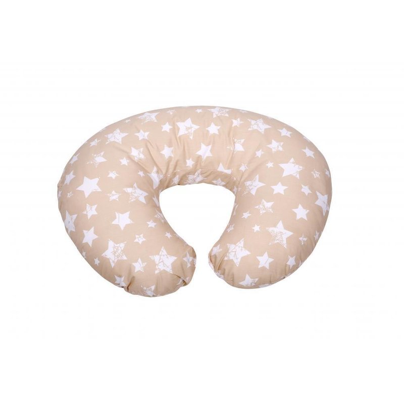 Lorelli - perna multifunctionala, 140 cm, husa detasabila, little stars beige