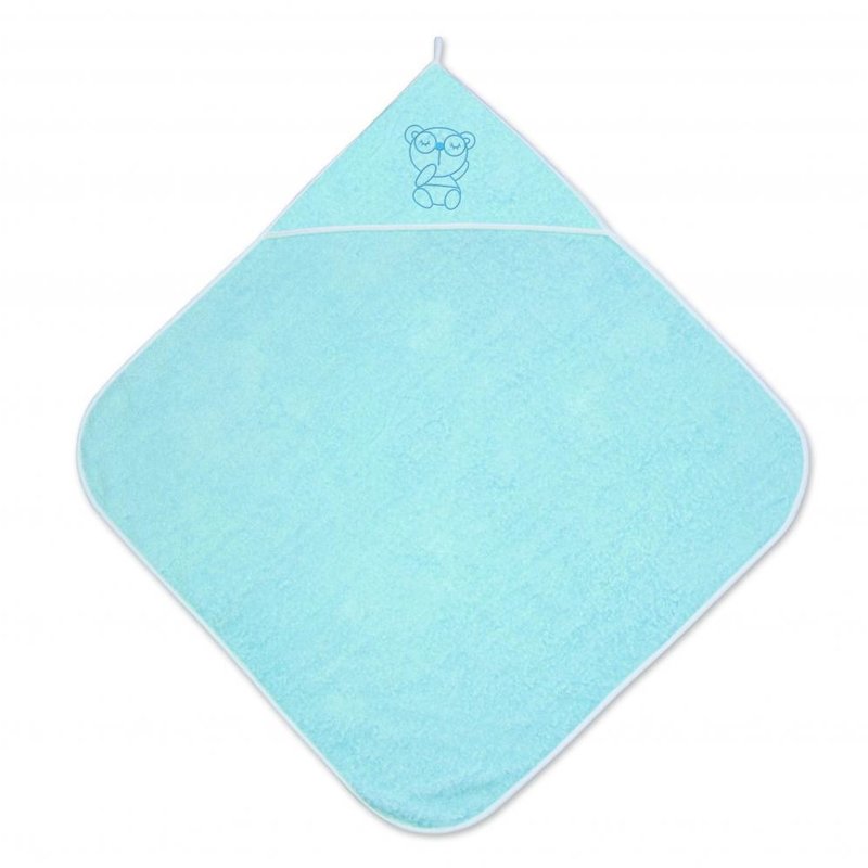 Lorelli - prosop bebe cu gluga, 80x80 cm, blue