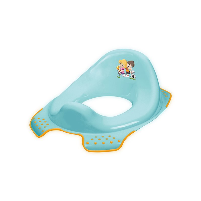 Lorelli - reductor anatomic toaleta football, aqua blue
