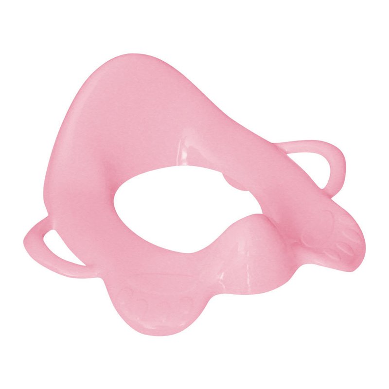 Lorelli - reductor pentru toaleta, cu manere, pink