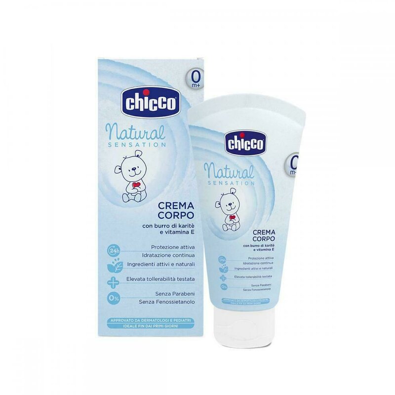 Chicco - lotiune de corp natural sensation 150ml, 0luni+