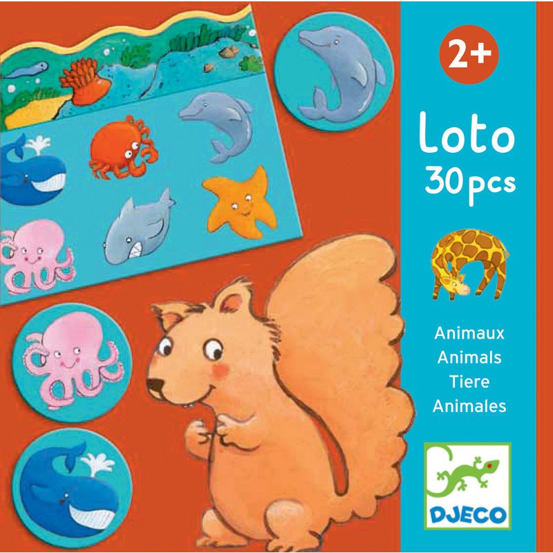 Djeco - Loto cu animale