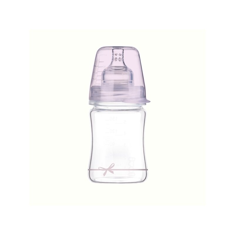 Lovi - BIBERON STICLA DIAMOND GLASS 150 ML BABY SHOWER FATA - 74/104girl