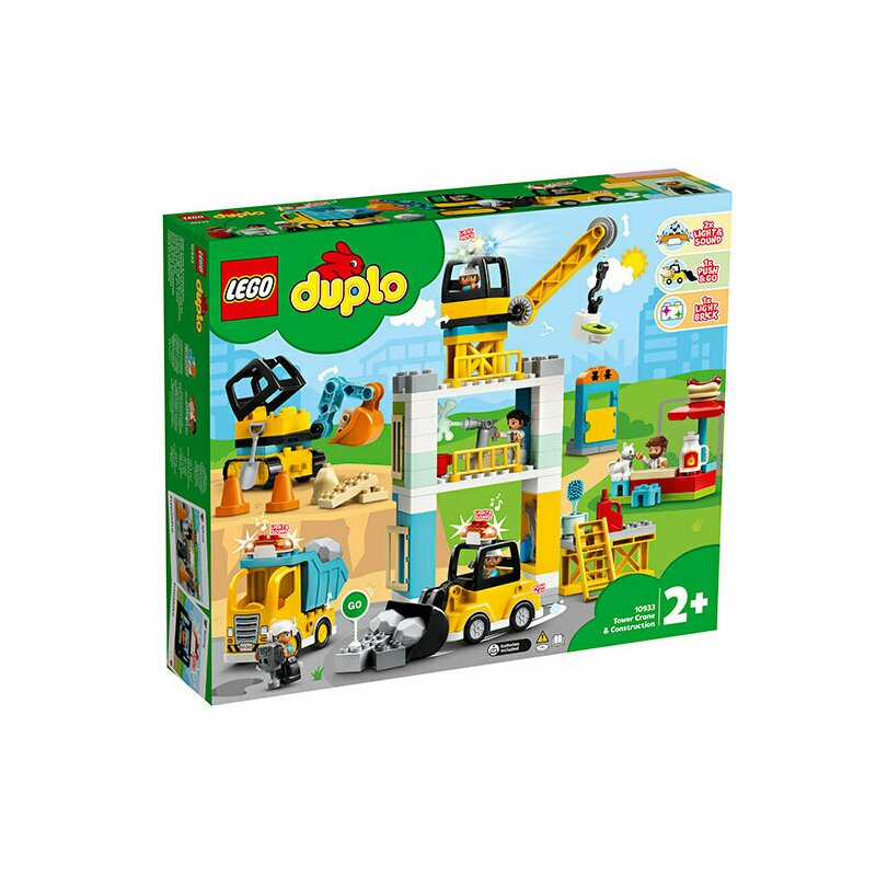 Set de constructie macara lego® duplo, pcs 123