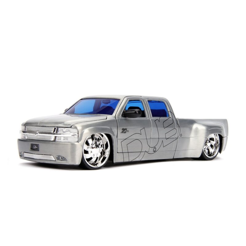 Simba - Macheta Chevy Silverado 1999 , Metalica, Scara 1:24, Multicolor