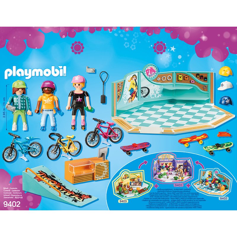 Playmobil - Magazin de biciclete si skatebord