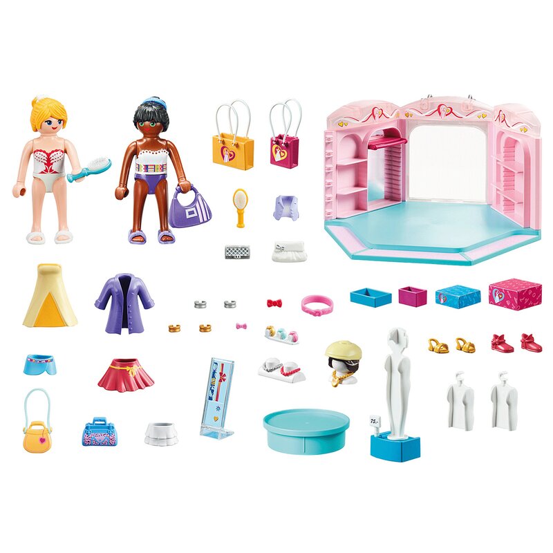 Playmobil - set de constructie magazin de moda city life