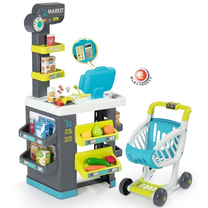 Smoby - magazin pentru copii marchande cu accesorii